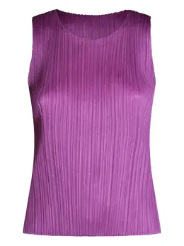 Pleats Please Issey Miyake: Топ без рукава 