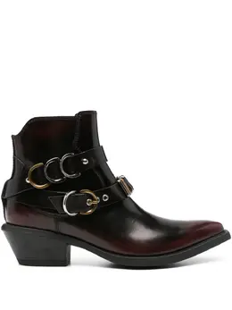 PINKO: Красные ботинки 