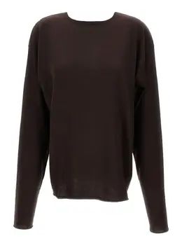 extreme cashmere: Коричневый свитер 