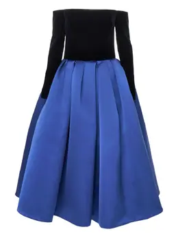 Carolina Herrera: Платье с открытыми плечами 