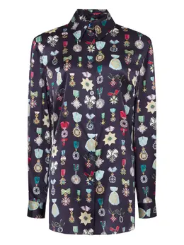 Temperley London: Шёлковая блуза 