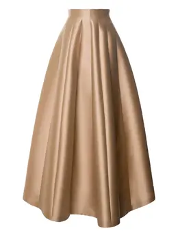 Alberta Ferretti: Атласное платье 