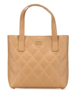 CHANEL Pre-Owned: Коричневая сумка 