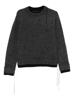 sacai: Свитер 