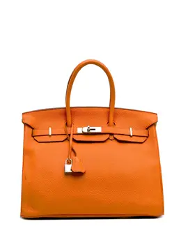 Hermès Pre-Owned: Оранжевая сумка 