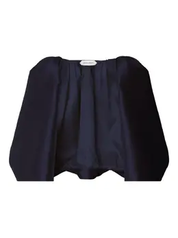 Alberta Ferretti: Платье с рукавами-фонариками 
