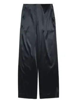 Balenciaga: Атласные брюки 
