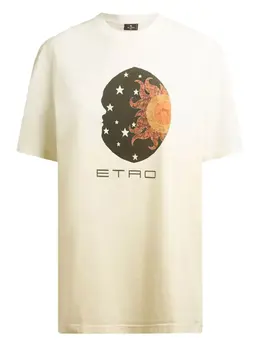 ETRO: Футболка с принтом 