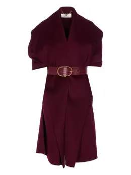 Elisabetta Franchi: Плащ из шерсти 