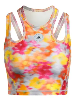 adidas by Stella McCartney: Многоцветный топ 