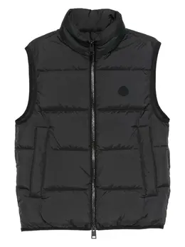 Moncler: Стёганый жилет 
