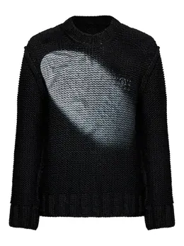 MM6 Maison Margiela: Трикотажный свитер 