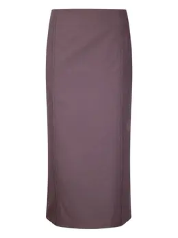MM6 Maison Margiela: Юбка миди 