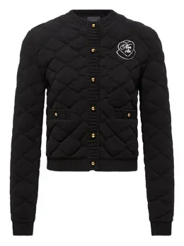 Moncler: Чёрный кардиган 