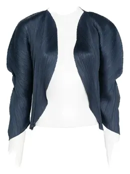 Pleats Please Issey Miyake: Тёмная куртка 