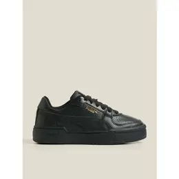 PUMA: Чёрные кеды 