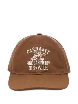 Carhartt WIP: Коричневая кепка 