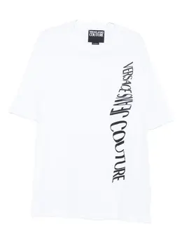 Versace Jeans Couture: Белая футболка 