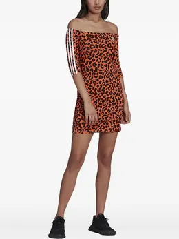 adidas: Оранжевое платье  X