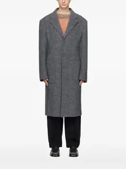 Eckhaus Latta: Однобортное пальто 