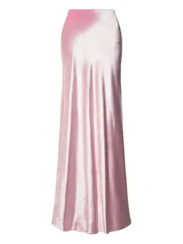 Alberta Ferretti: Атласная юбка 