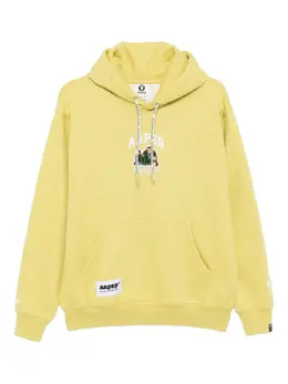 AAPE BY *A BATHING APE®: Жёлтая толстовка 