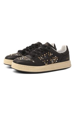 Premiata: Чёрные кеды  Quinn
