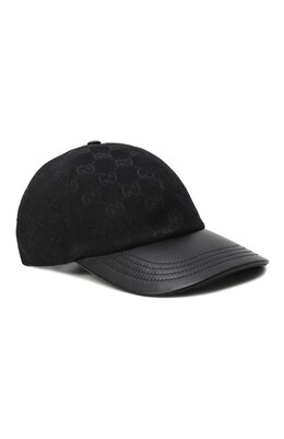 Gucci: Чёрная кепка 