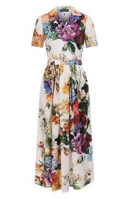 Dolce & Gabbana: Хлопковое платье 