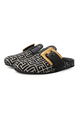 Balmain: Чёрные сабо 