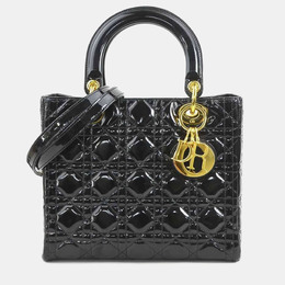 Dior: Чёрная сумка 