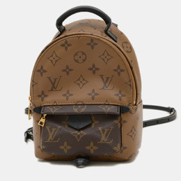 Louis Vuitton: Коричневый рюкзак 