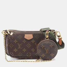 Louis Vuitton: Коричневая сумка  Pochette Accessoires