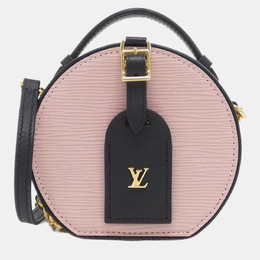 Louis Vuitton: Чёрная сумка  Épi