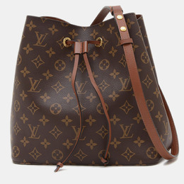 Louis Vuitton: Коричневая сумка 