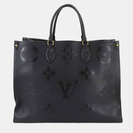 Louis Vuitton: Чёрная спортивная сумка 
