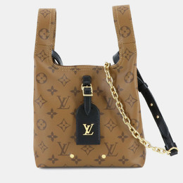 Louis Vuitton: Коричневая сумка 