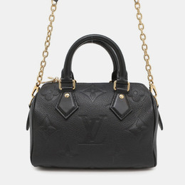 Louis Vuitton: Чёрная спортивная сумка  Speedy