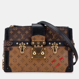 Louis Vuitton: Чёрный клатч 