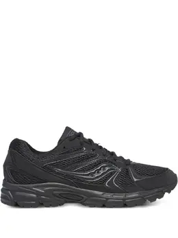 Saucony: Чёрные кроссовки 