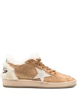 Golden Goose: Коричневые кроссовки  Ball Star
