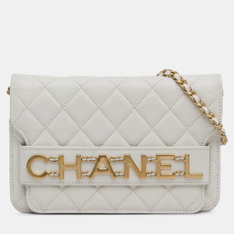 Chanel: Белый кошелёк 