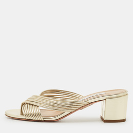 Aquazzura: Светлые сандалии 