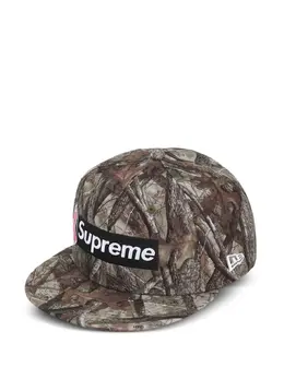 Supreme: Коричневая кепка  New Era