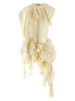 Alexander McQueen: Белый топ 