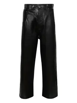 VETEMENTS: Кожаные брюки 