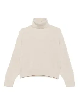 Brunello Cucinelli: Бежевый свитер 