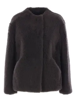 'S Max Mara: Тёмное пальто 