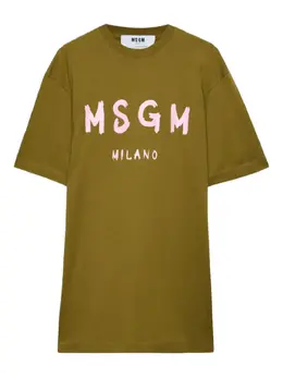MSGM: Футболка с принтом 