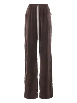 Rick Owens: Тёмные брюки  Geth Belas